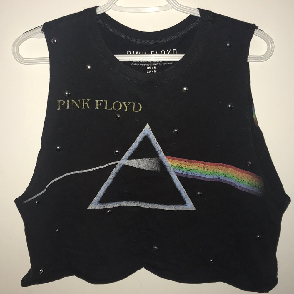 Pink Floyd crop top